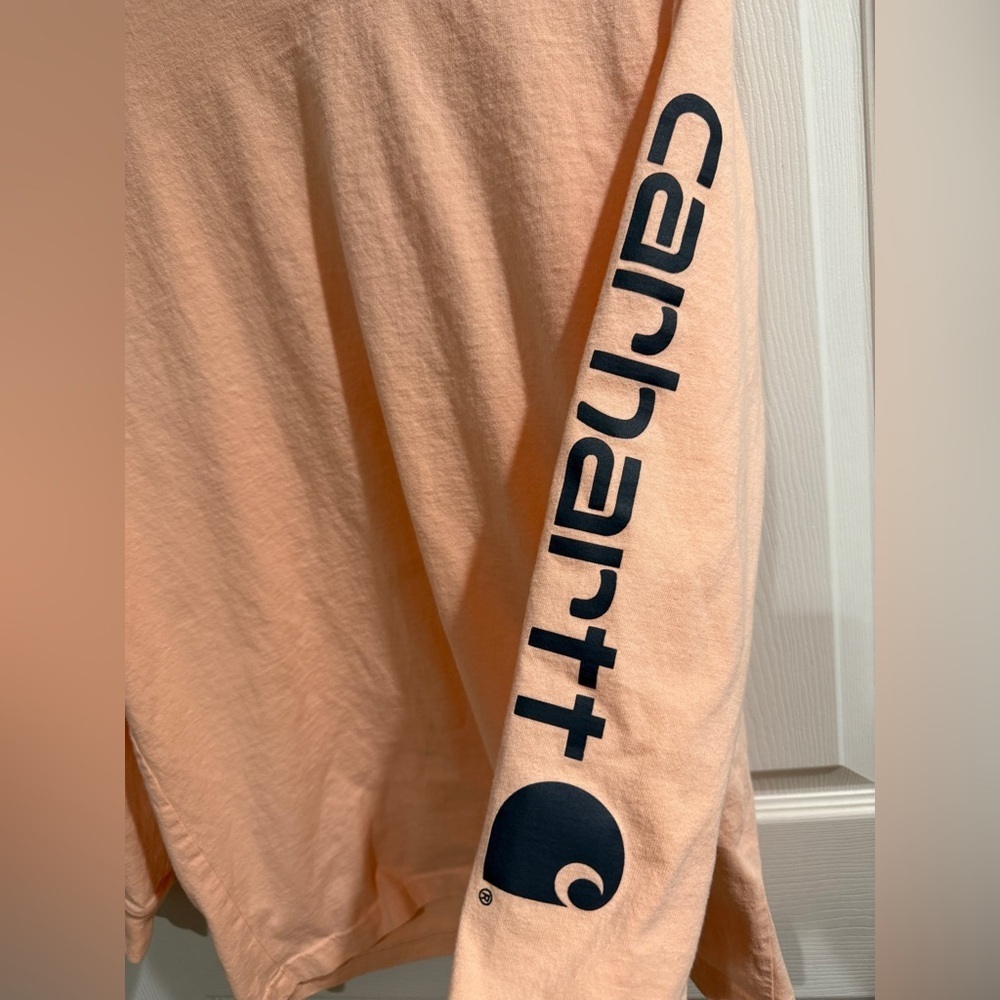 Carhartt Peach Colored Loose Fit Shirt